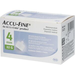 Accu-Chek Accu Fine® sterile Nadeln 4 mm (32G) 100 ct