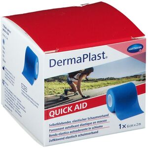 HARTMANN DermaPlast® Quick Aid selbstklebender elastischert Schaumverband  6 cm x 2 m 1 ct