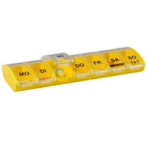 Anabox® 1x7 Tablettendosierer gelb 1 ct