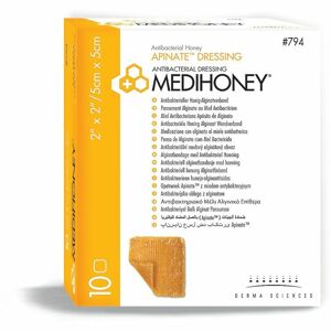 Medihoney™ Antibakterielles Alginat-Pflaster mit Honig 10 ct