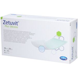 Hartmann Zetuvit® Plus Slicone Superabsorbierendes Pflaster 10 x 20 cm 10 ct