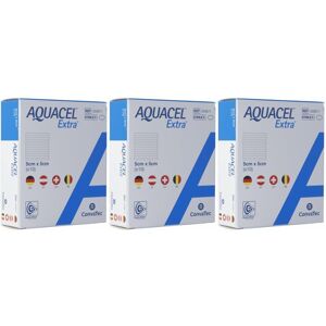 AQUACEL Extra Aquacel™ Extra™ Hydrofaser-Pflaster 5x5 cm 30 ct