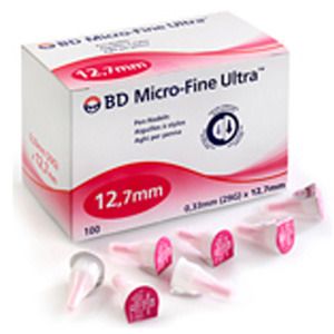 BD Micro-Fine Ultra™ 29G 0,33 x 12,7 mm 100 ct