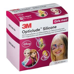 Opticlude 3M Silicone Disney Girl maxi 5,7 cm x 8 cm 100 ct