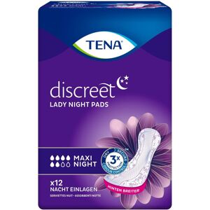 Tena Lady Discreet Maxi Night Inkontinenz Einlagen 12 ct