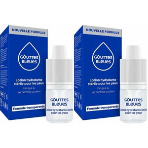 OMEGA PHARMA FRANCE Gouttes Bleues Lotion Müdigkeit und trockene Augen 10 ml 20 ml