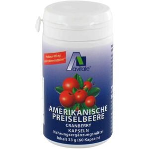 Avitale Amerikanische Preiselbeere 60 ct