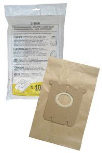 AEG Electrolux S-Bag Staubsaugerbeutel (10 Beutel, 1 Filter)