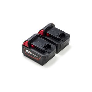 2x Milwaukee M18 B5 / 4932430483 Akkus (18 V, 5 Ah)