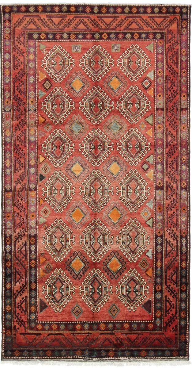 Nain Trading Orientalischer Lori Teppich 305x161 Dunkelgrau/Rot (Persien/Iran, Wolle, Handgeknüpft)