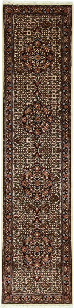 Nain Trading Orientalischer Bidjar Teppich 309x74 Dunkelgrau/Dunkelbraun (Persien/Iran, Wolle, Handgeknüpft)