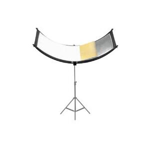 Caruba réflecteur incurvé Pro - Blanc/Or - 180 x 65 cm Caruba réflecteur incurvé Pro - Blanc/Or - 180 x 65 cm