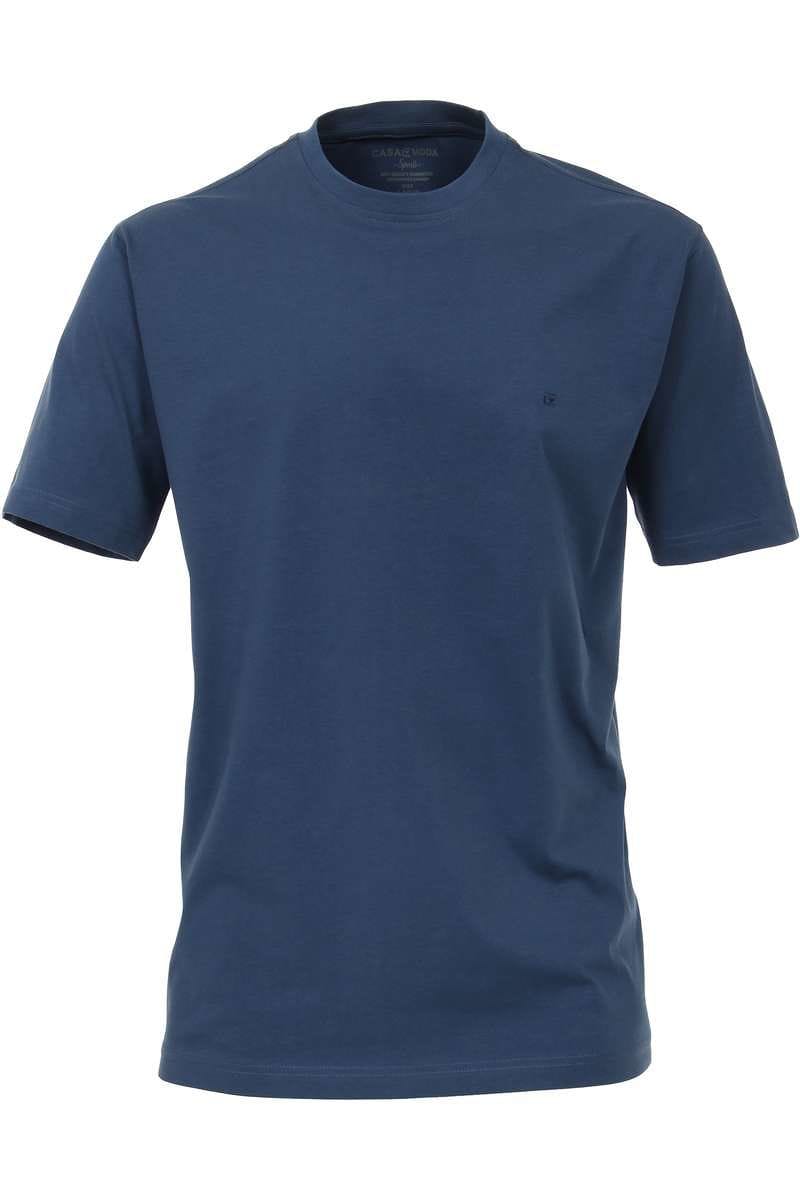 Casa Moda T-Shirt dunkelblau, Einfarbig Herren S dunkelblau