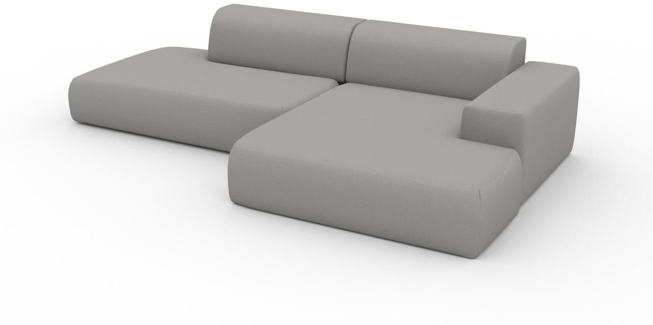 MYCS Ecksofa Lichtgrau - Flexible Designer-Polsterecke, L-Form: Beste Qualität, einzigartiges Design - 296 x 72 x 168 cm, konfigurierbar