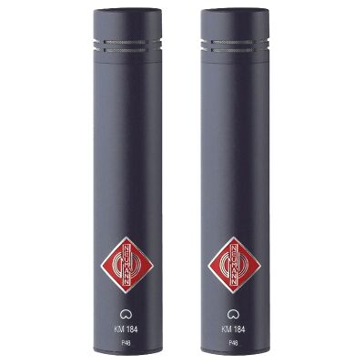 Neumann KM 184 MT Mikrofon-Set, mattschwarz Neumann KM 184 MT Mikrofon-Set, mattschwarz