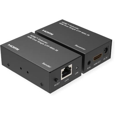 Value HDMI Verlängerung 60m - HDMI über Cat5e/6 Value HDMI Verlängerung 60m - HDMI über Cat5e/6