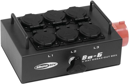 Showtec BO-6-PW Splitbox