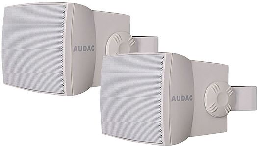 Audac WX302/OW ELA Outdoor Lautsprecher 2er Set, weiß