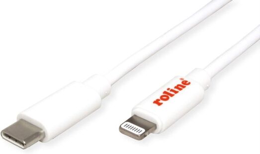 Roline Lightning Kabel, 1.0m, Lightning male / USB C male