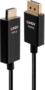 Lindy 40924 Aktives DisplayPort an HDMI Adapterkabel