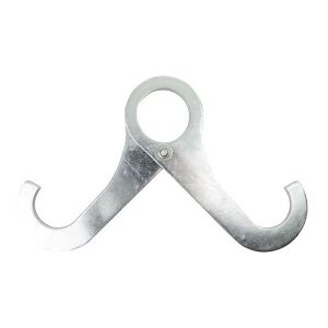 Showgear Moustache Single Tube Pipe Abhängung, Silber