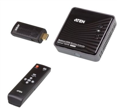 Aten VE819 Wireless HDMI Extender SET, für bis zu 4 Sender, 1080p