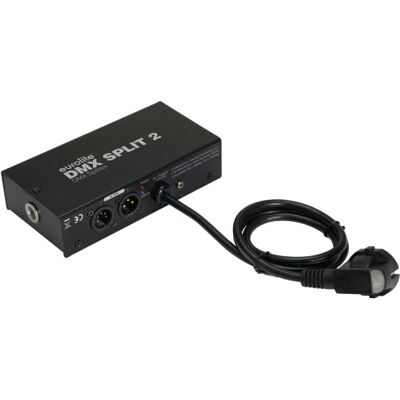 EuroLite DMX Power Splitter 2x2, 2-fach, 19'' EuroLite DMX Power Splitter 2x2, 2-fach, 19''