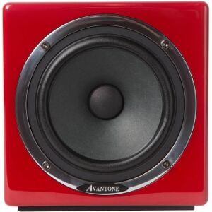 Avantone Pro MixCube AREDMONO Aktiv Studiomonitor, rot