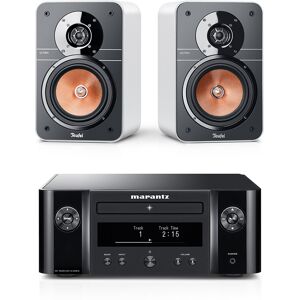 Teufel ULTIMA 20 + Marantz M-CR612 Weiß/Schwarz