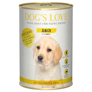 Dog´s Love 24x 400g Junior Geflügel Dog´s Love Nassfutter für Hunde