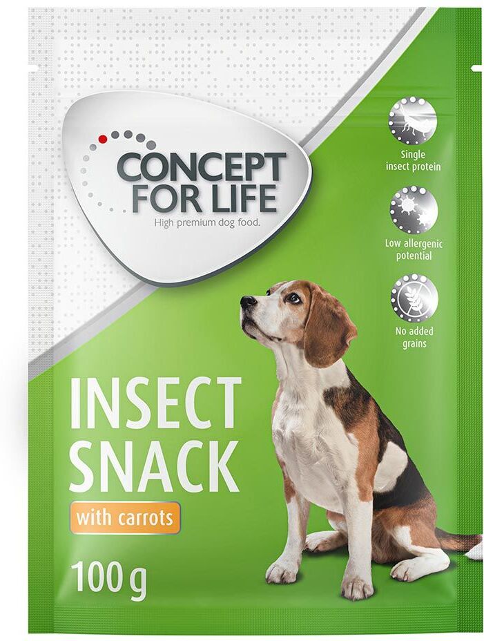 Concept for Life 100g Insect mit Karotte Concept for Life Hundesnacks