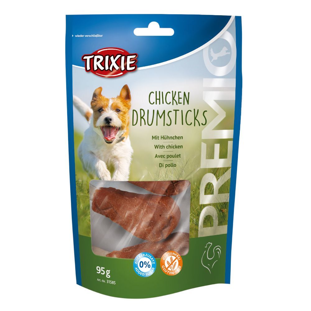 Trixie 5 Stück Premio Chicken Drumsticks Light  Trixie Hundesnacks