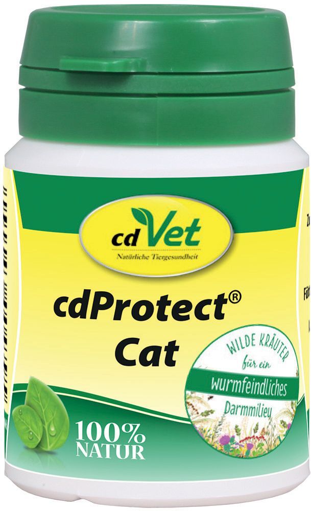 cdProtect 2x 12g cdProtect® Cat Ergänzungsfutter für Katzen