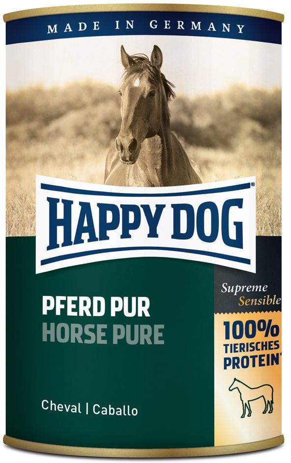 Happy Dog 400g Lamm Pur Happy Dog Nassfutter für Hunde