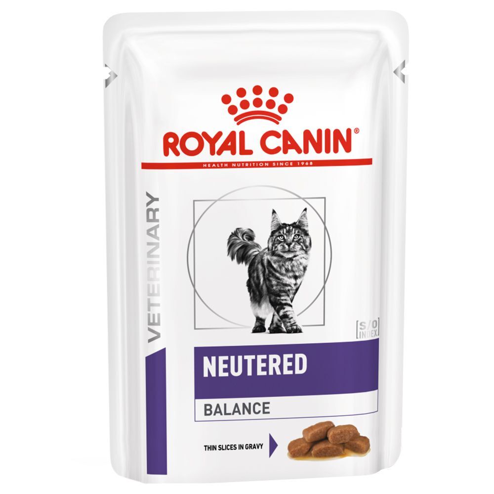 Royal Canin Veterinary Diet 24x 85g Neutered Weight Balance - Veterinary Health Nutrition Royal Canin Katzenfutter Nass