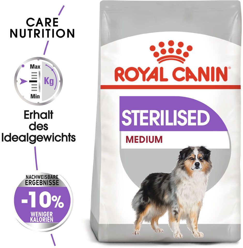 Royal Canin Care Nutrition 2x 12kg CCN Sterilised Medium Royal Canin Trockenfutter für Hunde