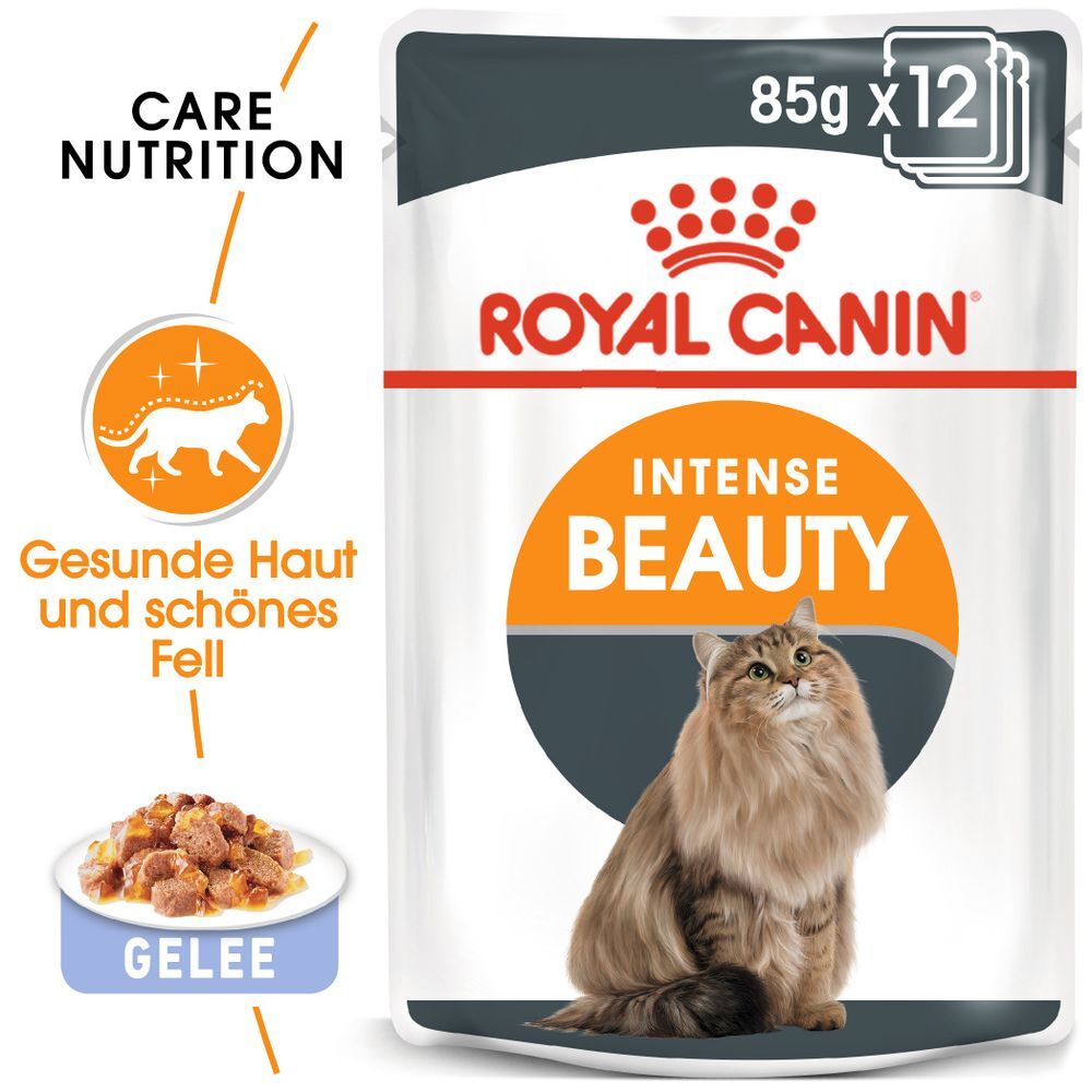 Royal Canin 48x 85g Intense Beauty in Gelee Royal Canin Katzenfutter nass