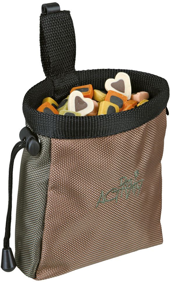 RINTI Trixie Dog Activity Baggy Deluxe -  Passender Snack: RINTI Bitties Huhn mit Karotte & Spinat 100 g