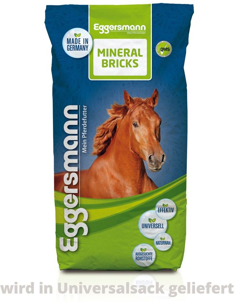 Eggersmann 25kg Eggersmann Mineral Bricks Mineralfutter für Pferde