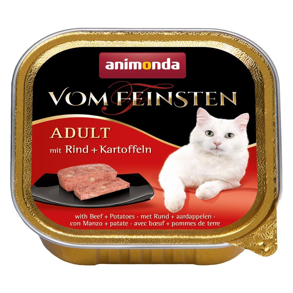 Animonda Vom Feinsten 6x 100g vom Feinsten Adult Pute & Kaninchen Animonda Katzennassfutter