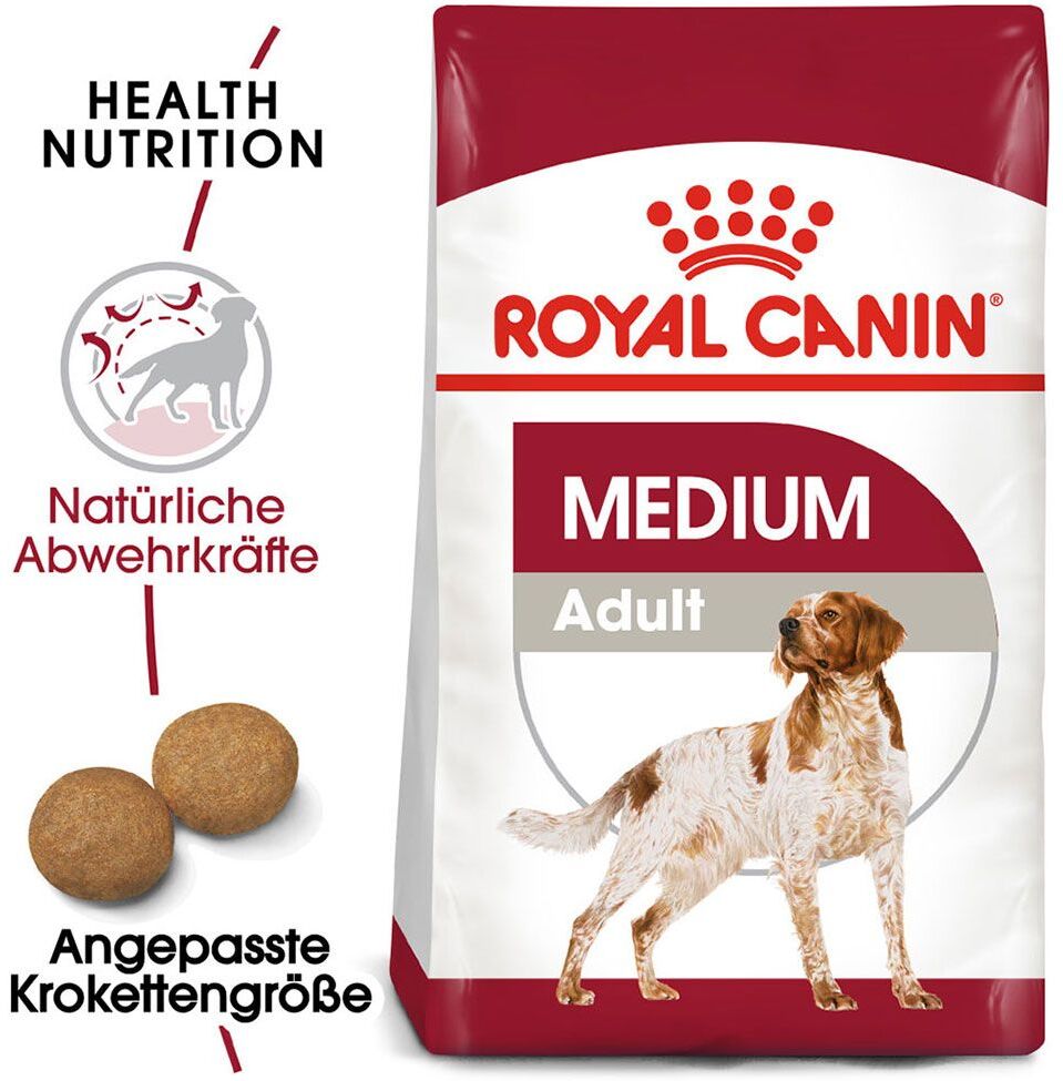 Royal Canin Size 15kg Medium Adult Royal Canin Trockenfutter für Hunde