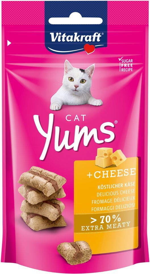 Vitakraft 40g Cat Yums Käse Vitakraft Katzensnacks