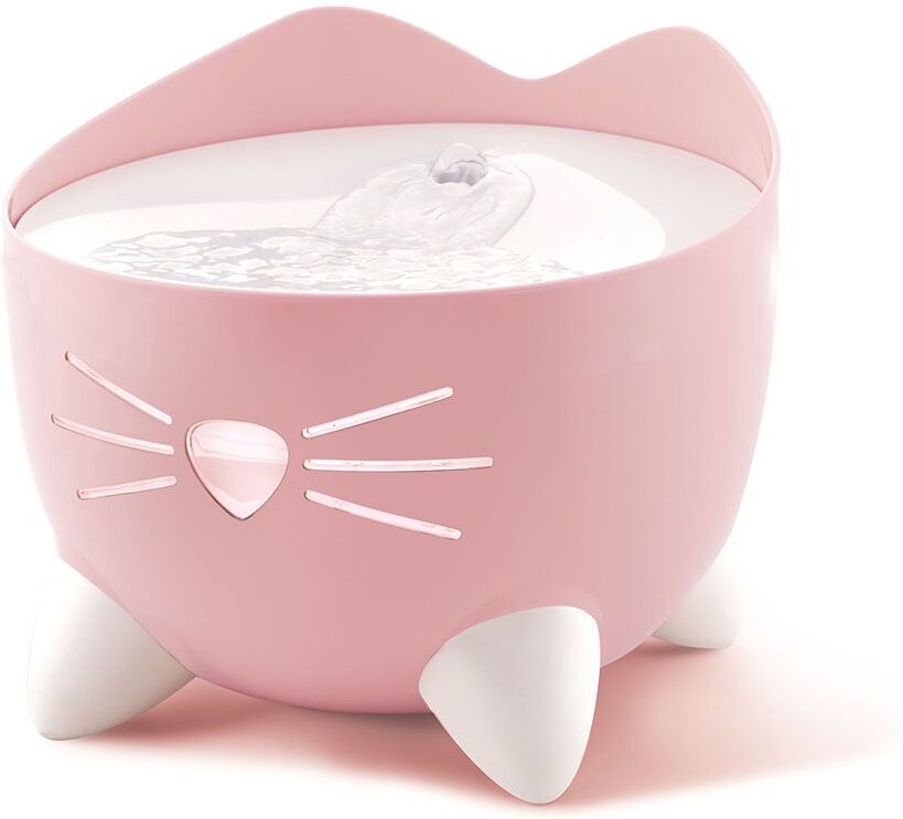 Catit Ersatzfilter (6 Stück) passend zum Catit PIXI Trinkbrunnen, pink für Katzen