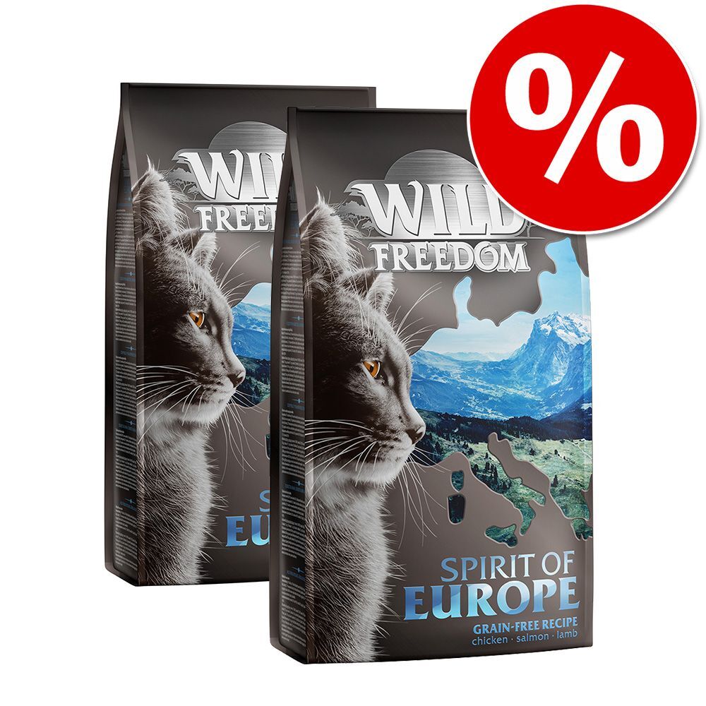 Wild Freedom 3x 2kg Spirit of America Wild Freedom Trockenfutter für Katzen