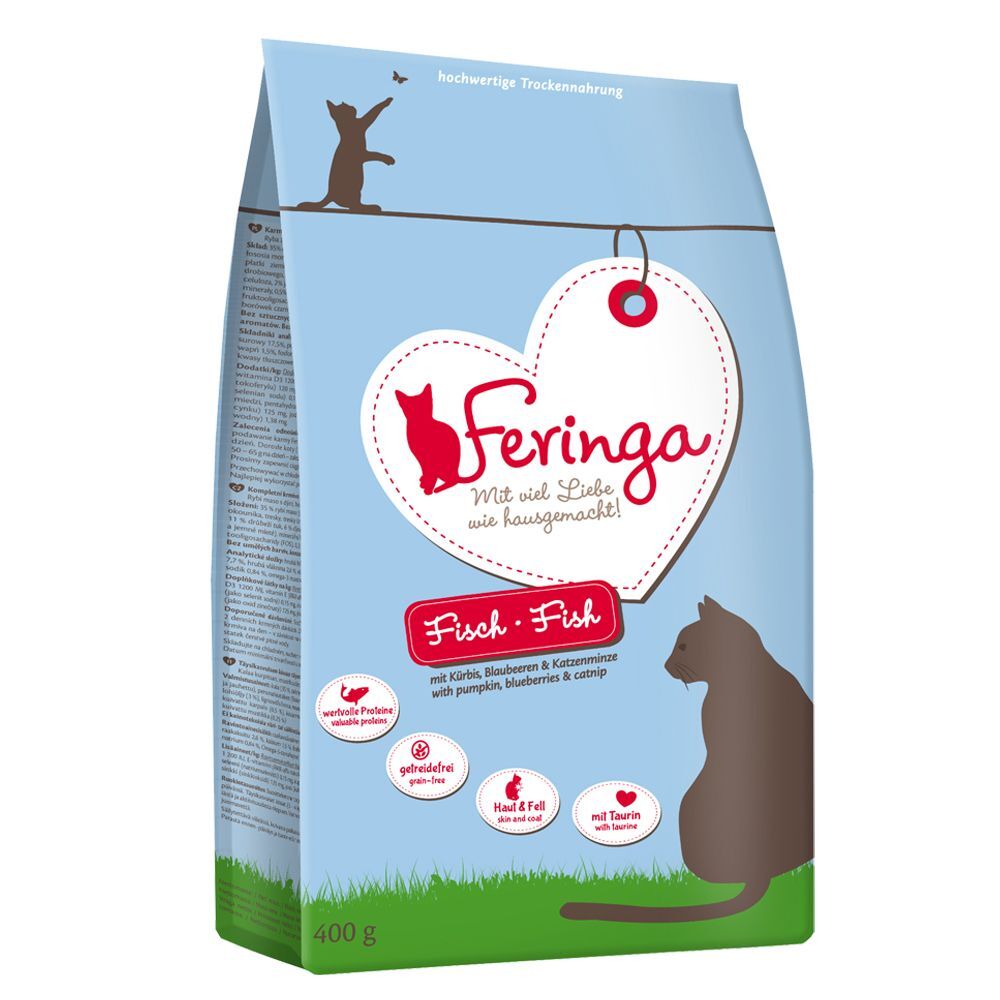 Feringa 2kg Adult Fisch Feringa Trockenfutter für Katzen