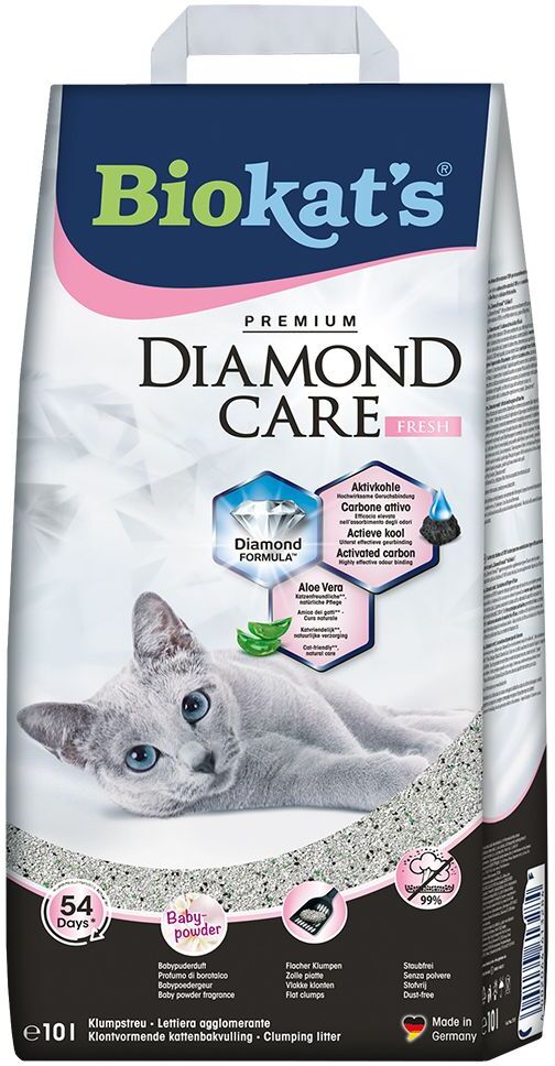 Biokat's 10l Biokat´s DIAMOND CARE Fresh Katzenstreu