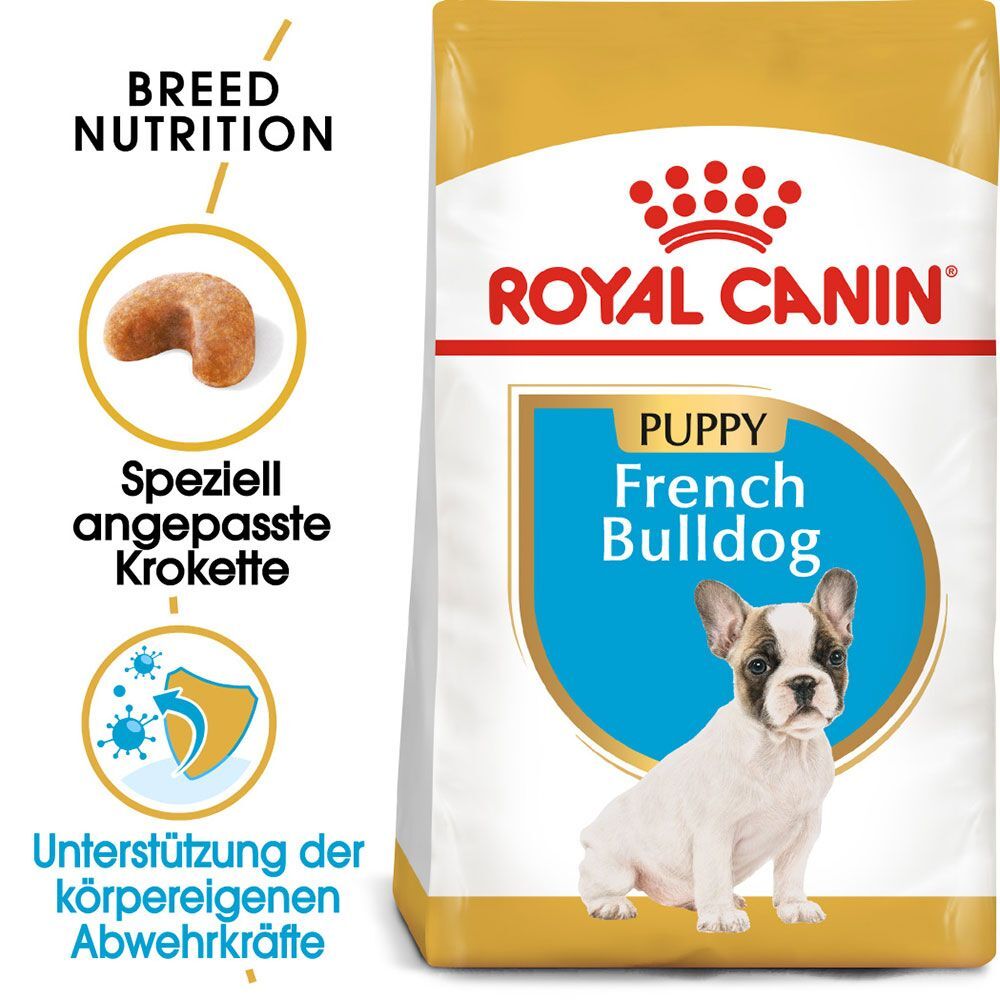 Royal Canin Breed 10kg French Bulldog Puppy Royal Canin Trockenfutter für Hunde