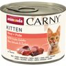 12x 200g Kitten Rind & Pute animonda Carny Nassfutter für Katzen