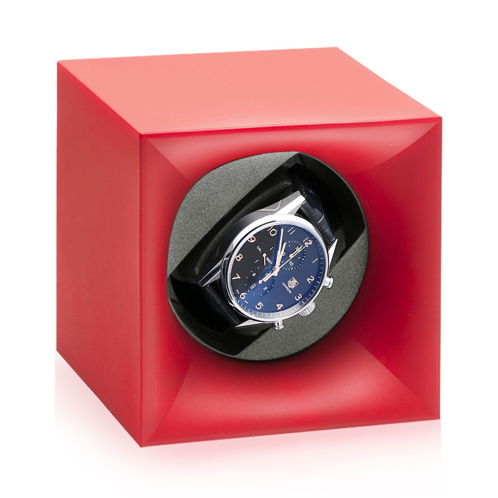 Swiss Kubik Uhrenbeweger ABS Starterbox - Rot