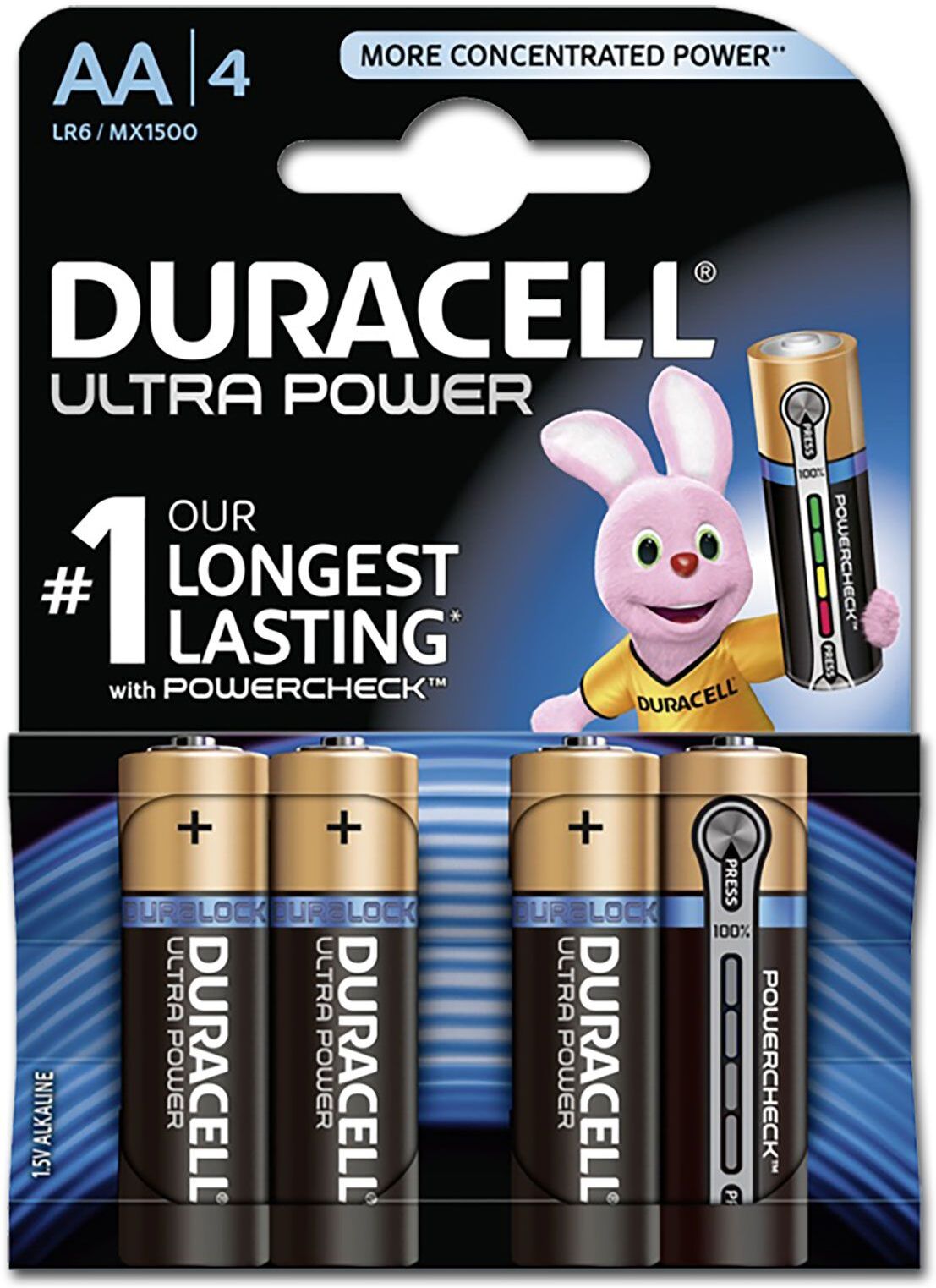 DURACELL Ultra Power MX1500 AA BL4